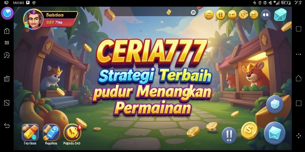 Tampilan gameplay strategi yang mendebarkan di CERIA777.