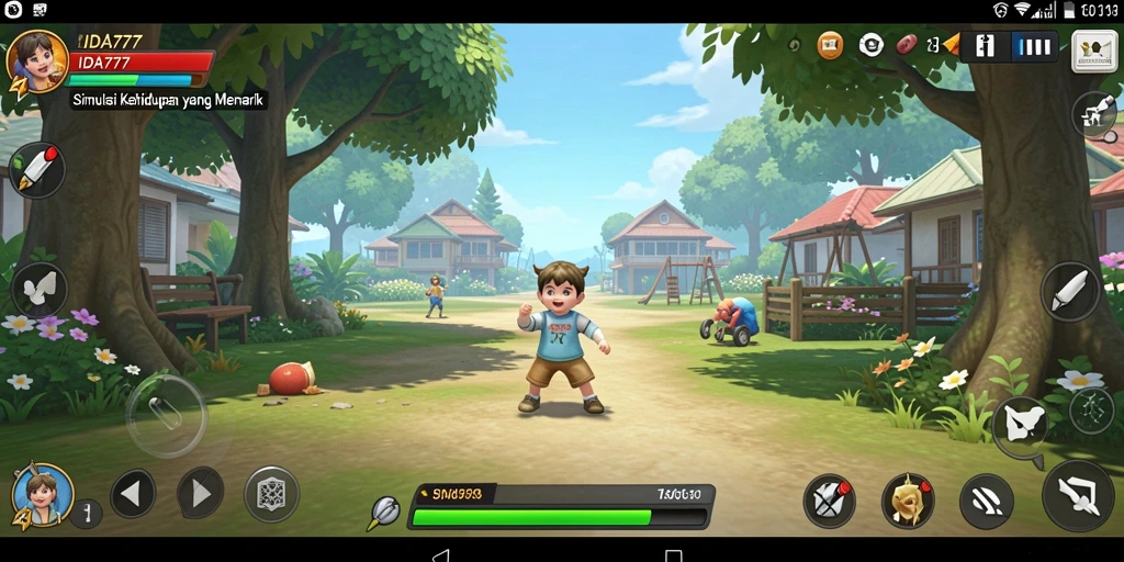 Screenshot IDA777 menampilkan gameplay menarik dan interaksi karakter.
