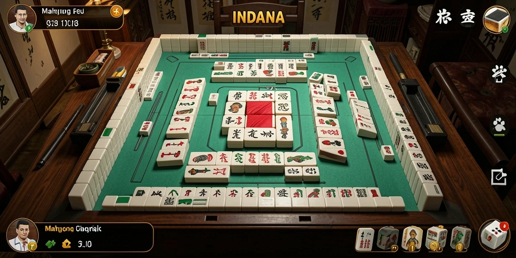 Screenshot dari gameplay Mahjong yang menarik dan penuh tantangan.