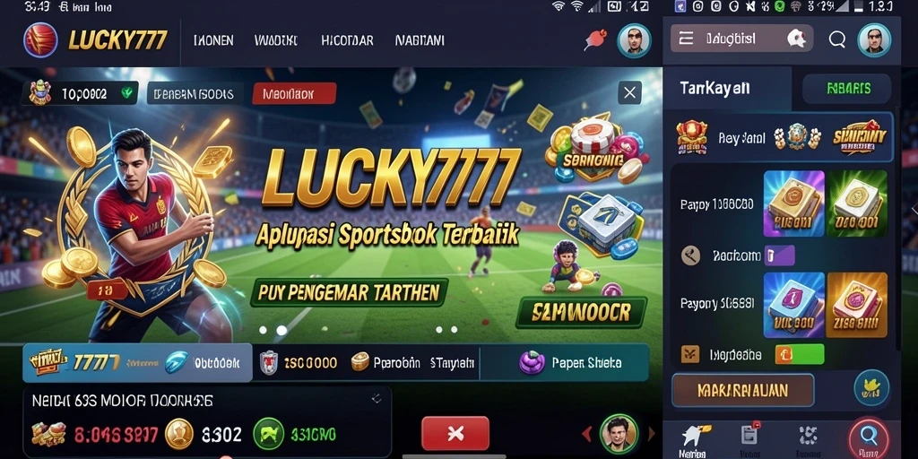 Tampilan gameplay yang menarik dan interaktif di LUCKY777.
