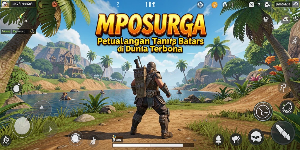 Menampilkan gameplay seru dalam dunia terbuka MPOSURGA.