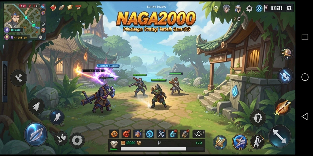 Tampilan gameplay menarik dari NAGA2000 dengan strategi jitu.